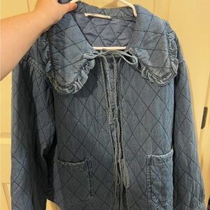 Roolee Quilted Denim Jacket